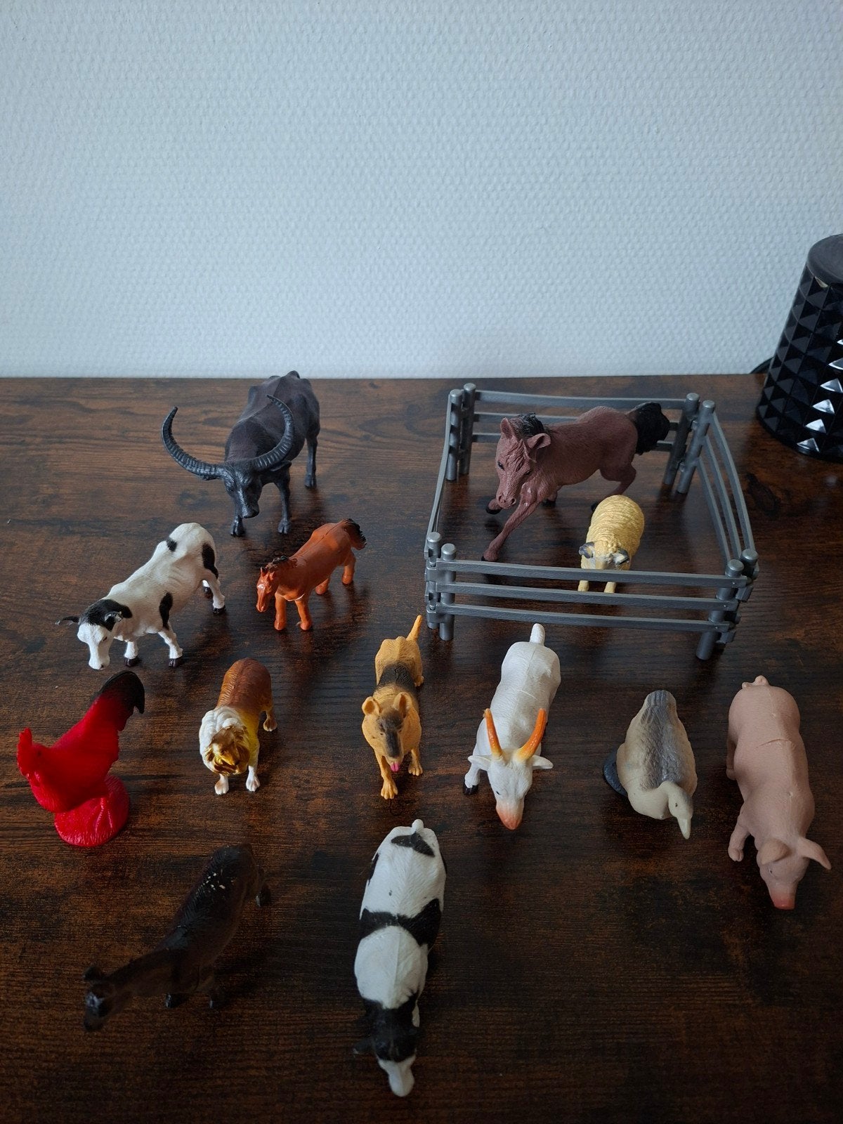 Boerderijdieren Speelset met Hekje, Kinderen en Baby's, Speelgoed | Overig, Ophalen, Jongen of Meisje