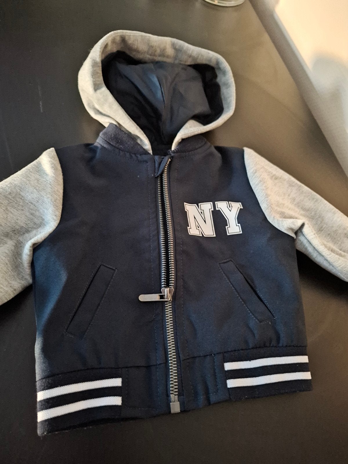 Baby Blue Jasje NY - Maat 68, Baby Blue, Ophalen of Verzenden, Zo goed als nieuw, Jasje
