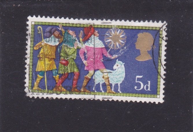 Postzegel Engeland, Postzegels en Munten, Ophalen of Verzenden, Gestempeld
