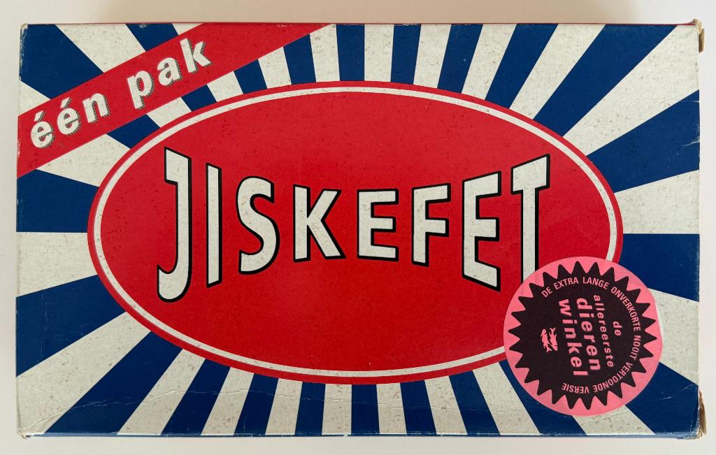 VHS tape JISKEFET, Alle leeftijden, Ophalen of Verzenden, Gebruikt, Tv-serie of Tv-programma
