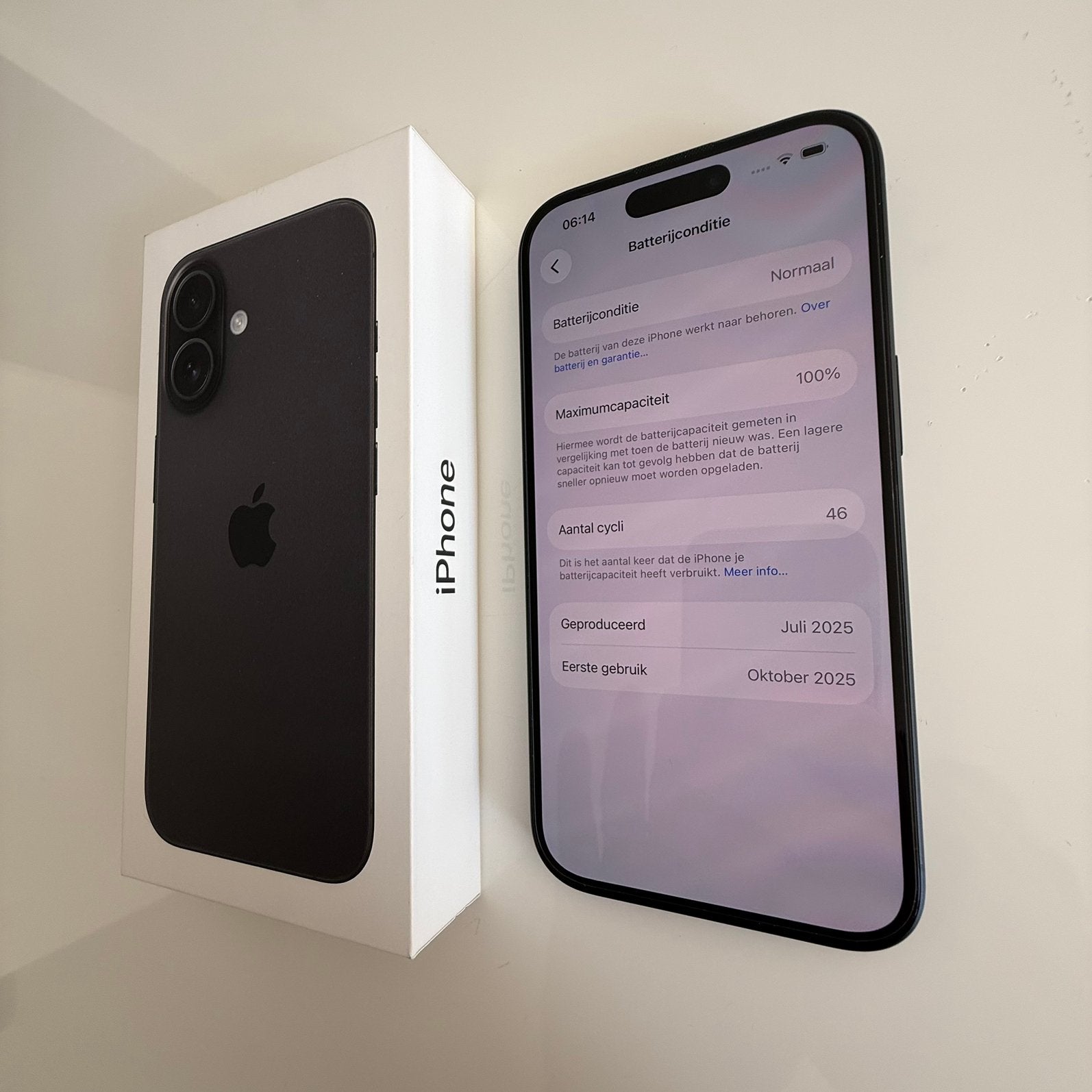 iPhone 16, Telecommunicatie, Mobiele telefoons | Apple iPhone, 128 GB, Zwart, IPhone 16, Ophalen of Verzenden