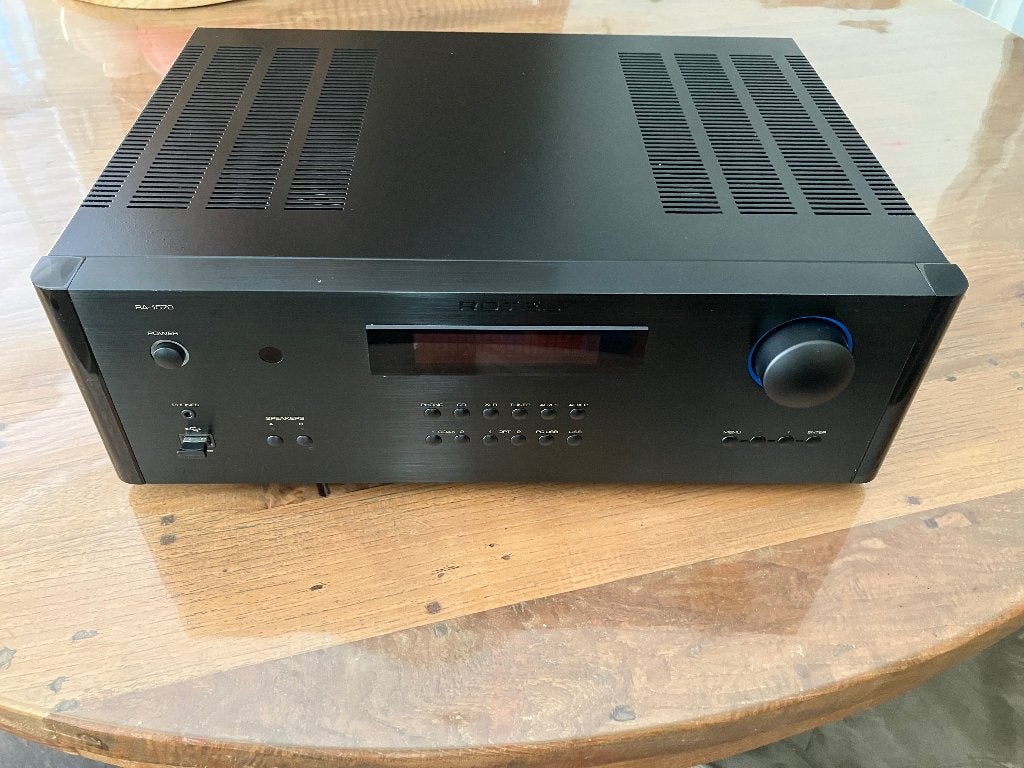 Rotel RA1570 Versterker, Ophalen of Verzenden, Zo goed als nieuw, 120 watt of meer, Overige merken