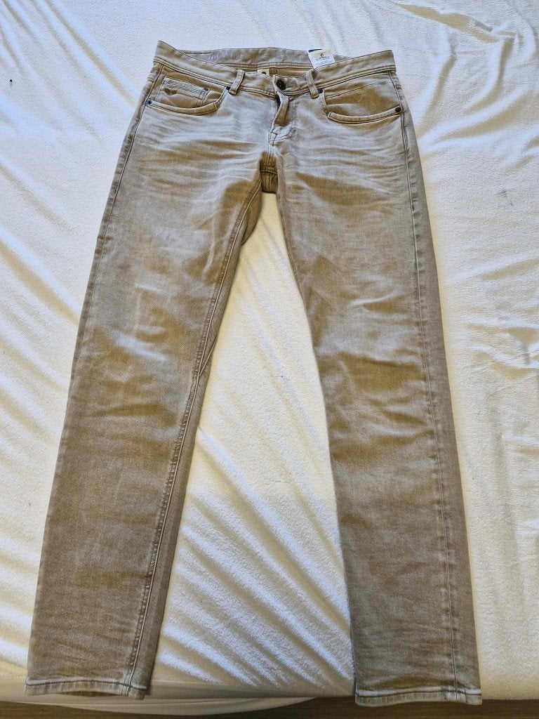 spijkerbroek heren, bruin, PME Legend, Pall Mall, 33/32, Overige kleuren, Ophalen of Verzenden, Zo goed als nieuw, W33 - W34 (confectie 48/50)