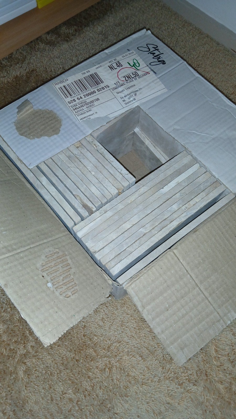 mozaïek tegels voor badkamer, Ophalen, Nieuw, Minder dan 5 m², 20 tot 40 cm