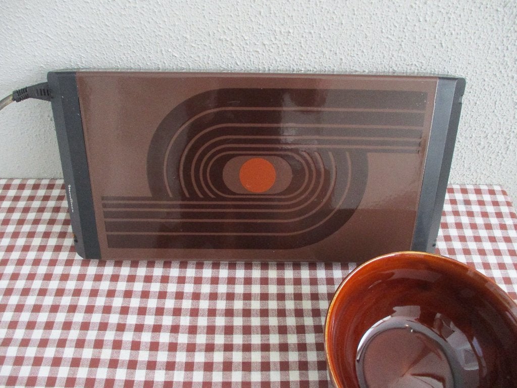 Vintage Warmhoudplaat Moulinex Retro, Ophalen of Verzenden, Huis en Inrichting