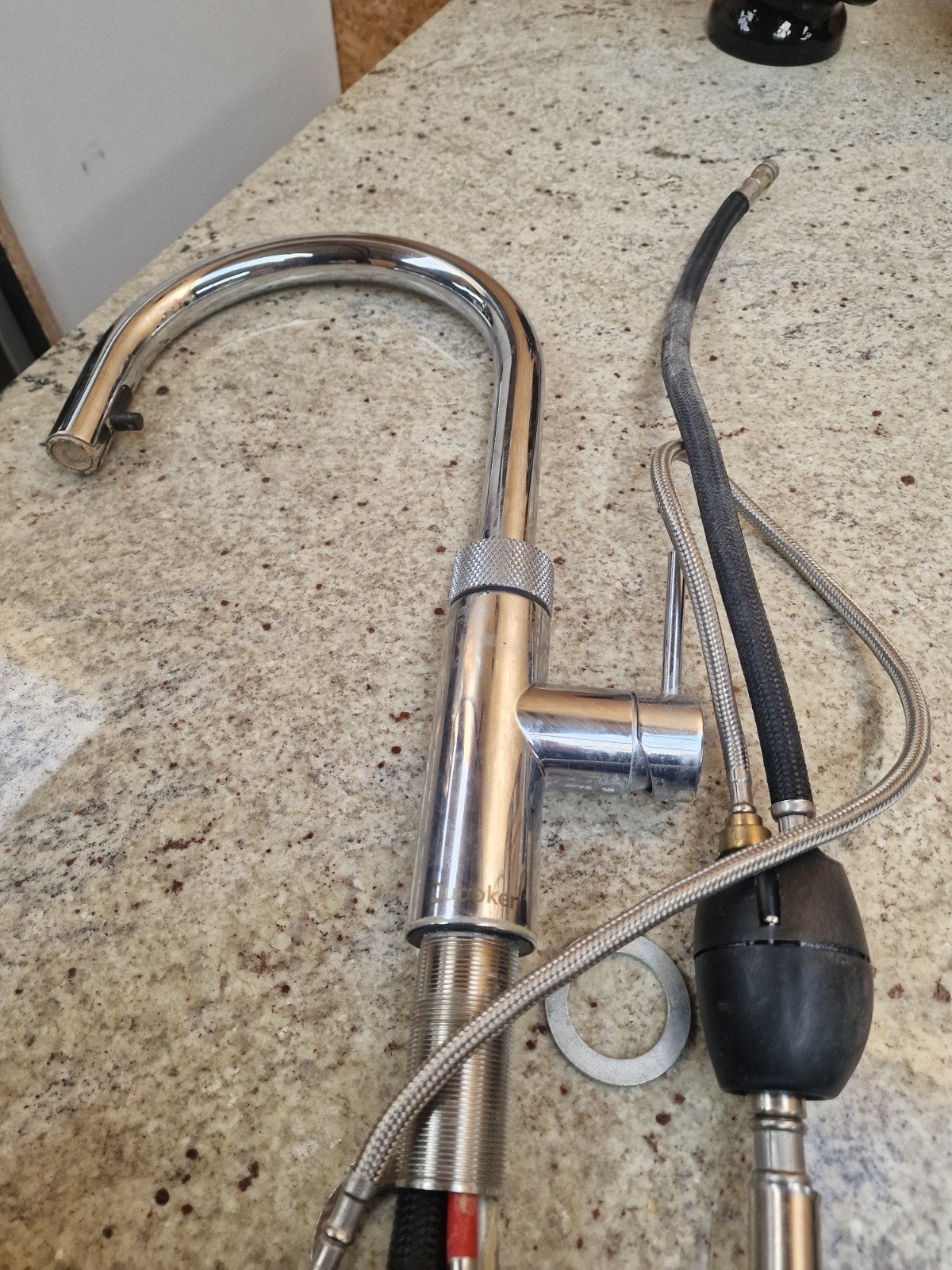 quooker flex uittrekbare kraan, Ophalen, Kraan