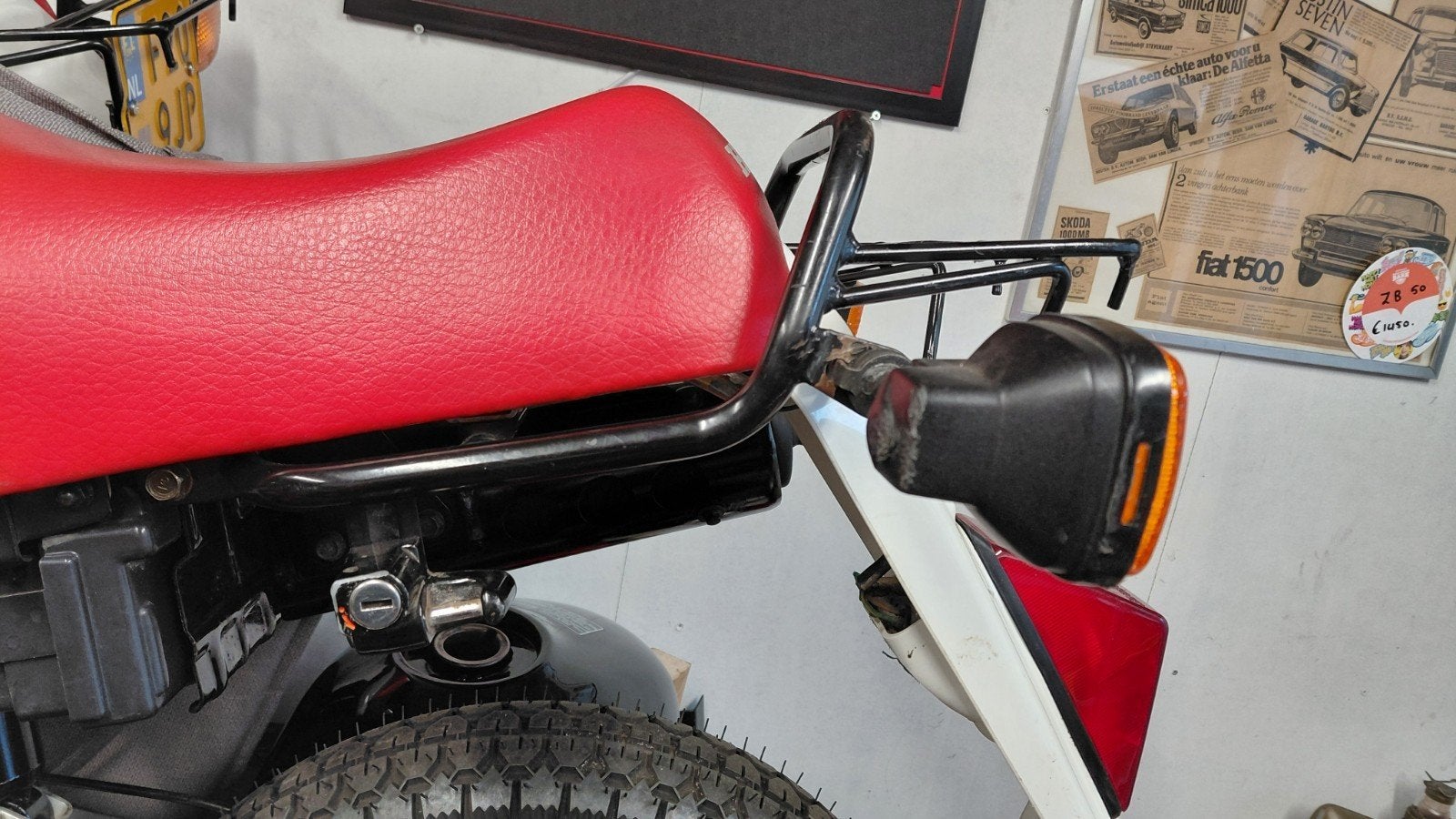 GEZOCHT origineel achterrekje Honda ZB, ZB50 NL, Gebruikt, Overige modellen, Maximaal 45 km/u, 3 versnellingen