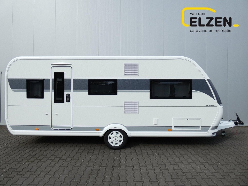 Hobby De Luxe 540 KMFE actie prijs, incl. opties, Bedrijf, Treinzit, 6 tot 7 meter, 1250 - 1500 kg
