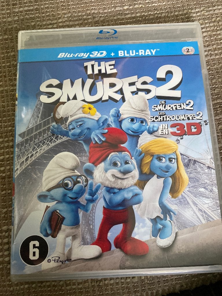 De Smurfen 2 - Blu-ray 3D + Blu-ray (2 discs), Inclusief extra's, Film, Ophalen of Verzenden, Vanaf 6 jaar