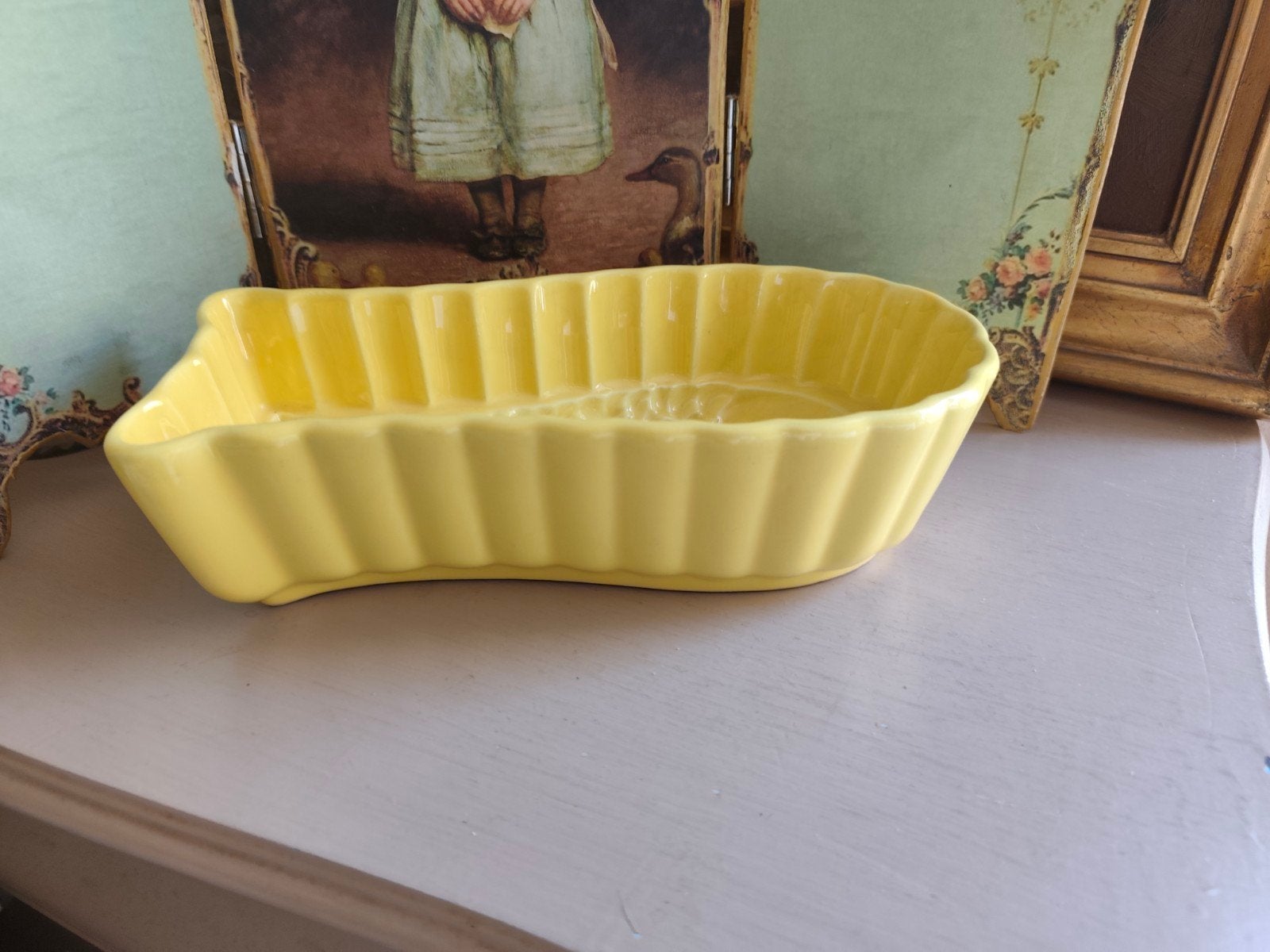PETRUS REGOUT PUDDINGVORM, Antiek en Kunst, Antiek | Servies los, Ophalen of Verzenden