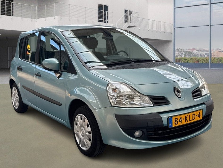 Renault Grand Modus 1.2-16V Expression 72.700 km +NAP NL-aut, Stof, Gebruikt, Zwart, 4 cilinders