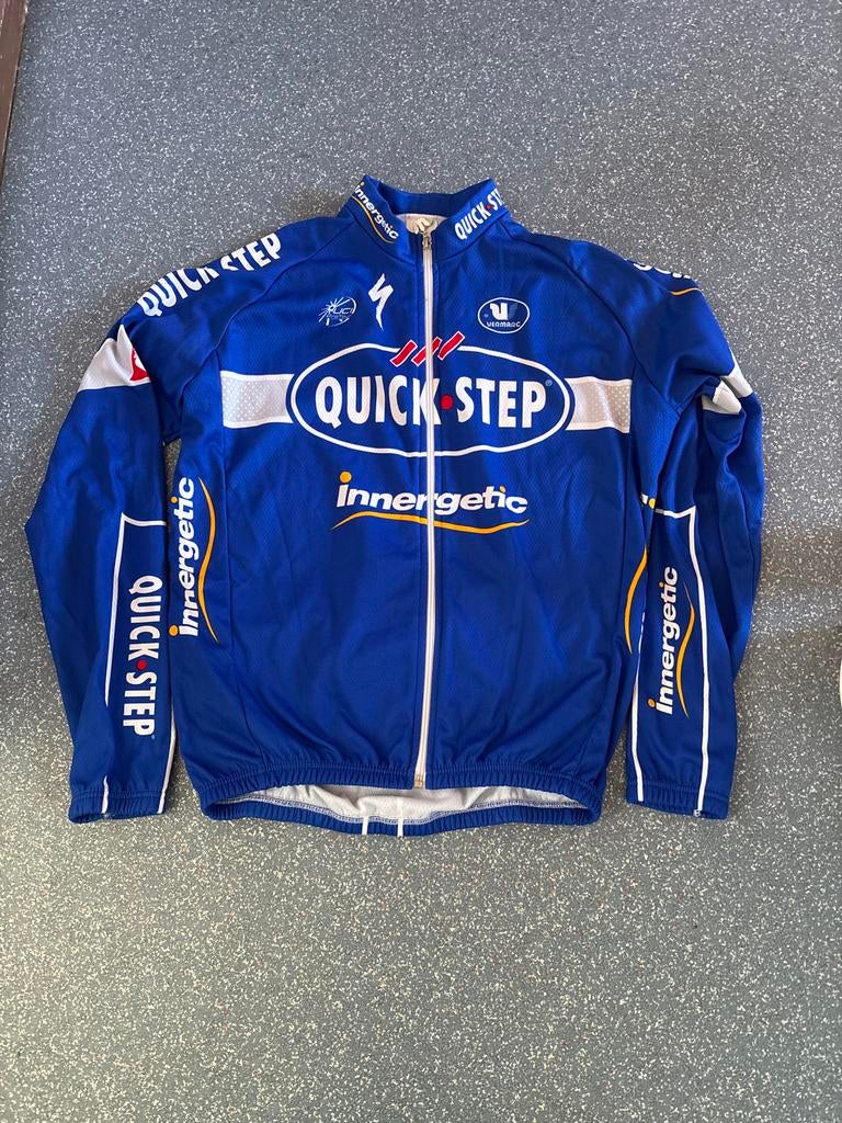 Quick Step Innergetic Wielrenjack Maat M, Fietsen en Brommers, Gebruikt, Ophalen of Verzenden, Bovenkleding, Heren