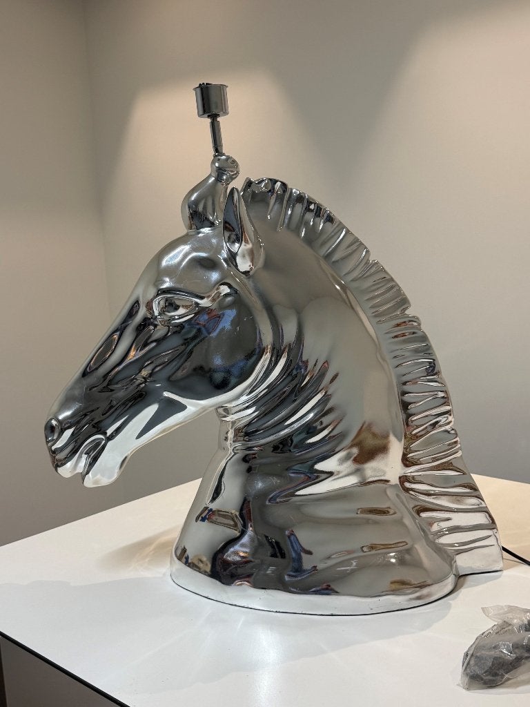 Lamp paardenkop, Antiek en Kunst, Ophalen of Verzenden