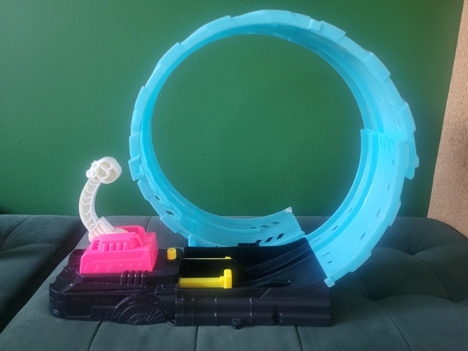 Hotwheels baan, looping, jump en carwash, Ophalen, Handmatig, Hot Wheels
