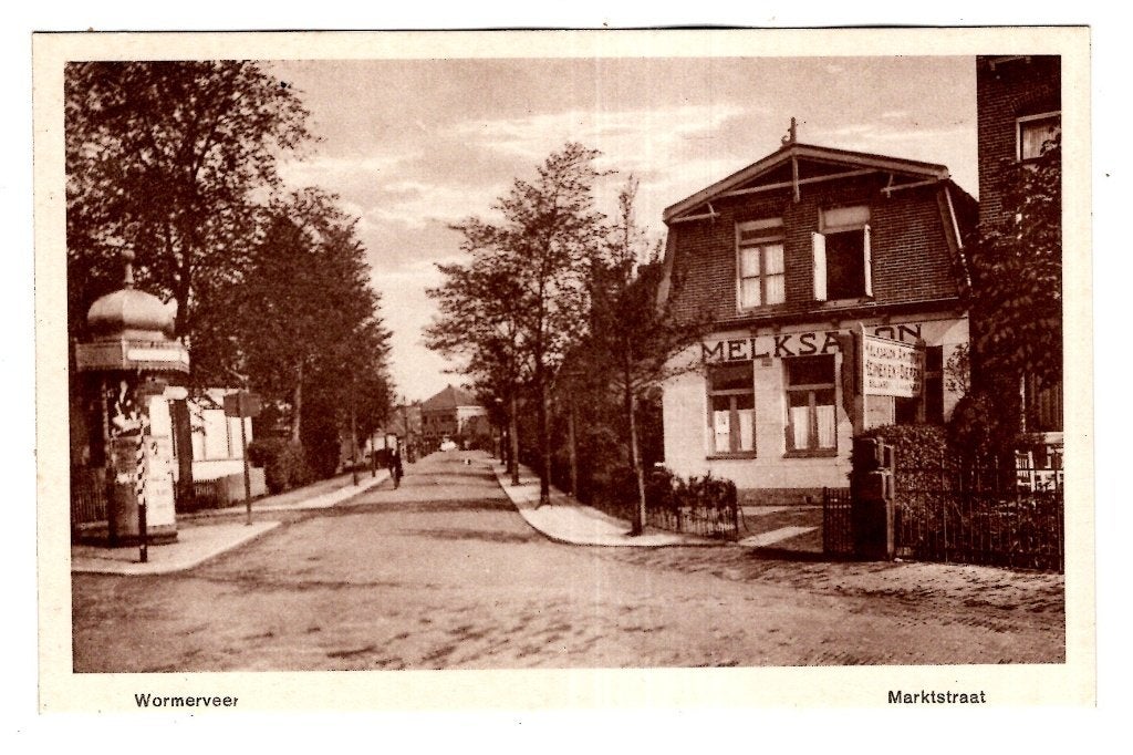Wormerveer melksalon  Marktstraat, Verzenden