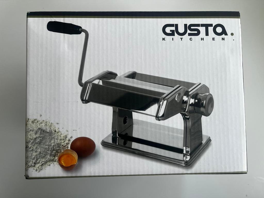 Pasta machine rvs Gusta kitchen, Ophalen of Verzenden, Nieuw