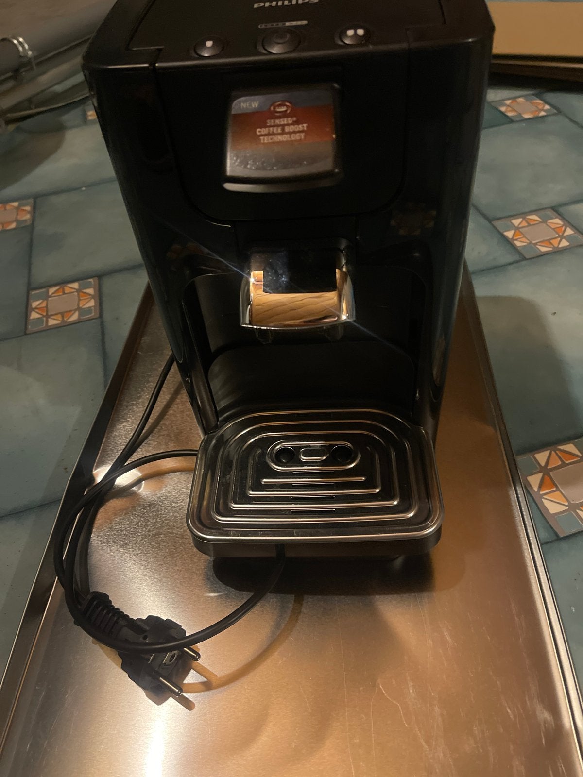 Philips Senseo koffiezetapparaat - Zgan, weinig gebruikt, Koffiemachine, Ophalen of Verzenden, Zo goed als nieuw, 2 tot 4 kopjes