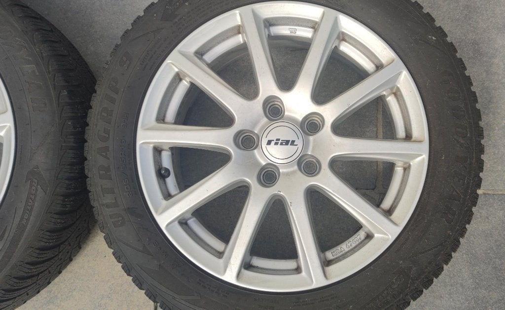Aluminium Rial velgen 5x112 6.5J16H2 ET45, Ophalen, Gebruikt, Velg(en), 16 inch