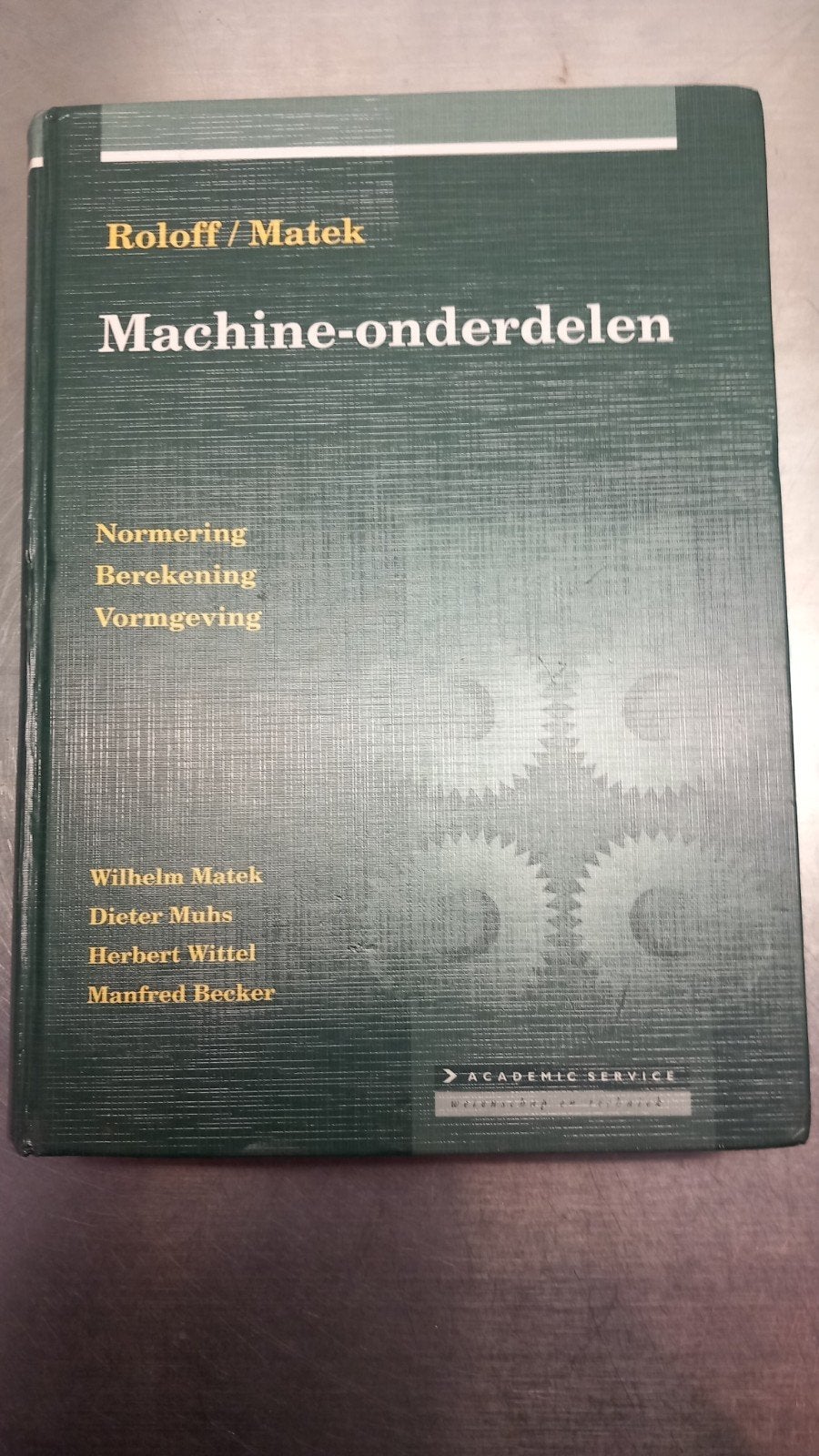Roloff/Matek Machine-onderdelen, Ophalen of Verzenden, Gelezen, Werktuigbouwkunde, Wilhelm Matek, Dieter Muhs, Herbert Wittel, Manfred Becker