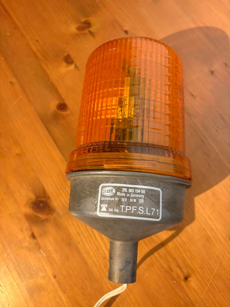 Zwaailicht Hella 12 volt., Ophalen, Gebruikt