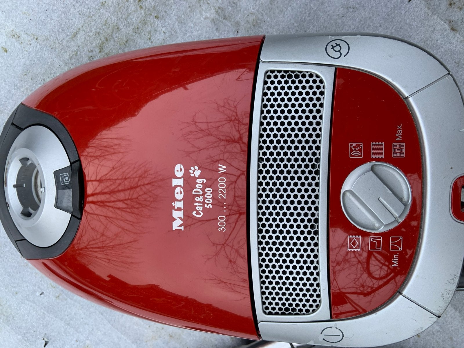 Miele S5261 Cat & Dog 5000 Stofzuiger - Rood, Gebruikt, Ophalen of Verzenden, Miele, 2000 watt of meer