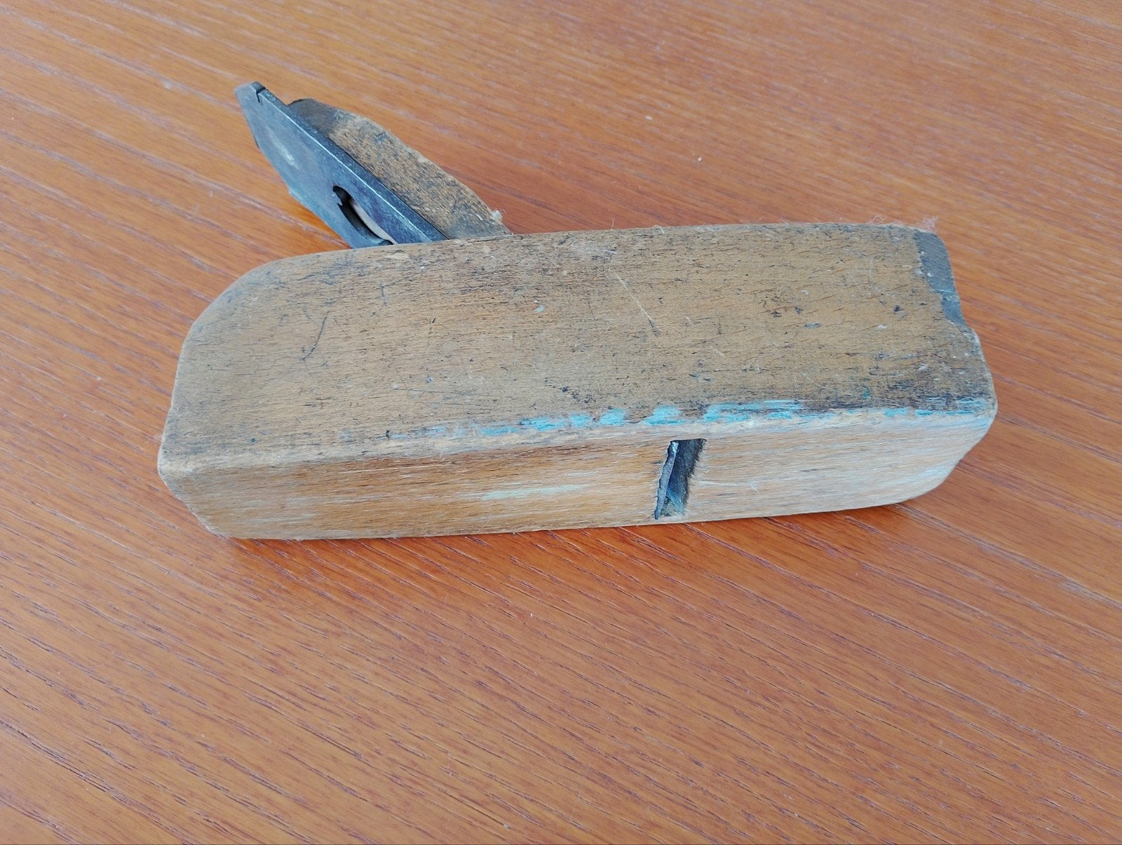 Oude houten schaaf - Handgereedschap voor houtbewerking, Ophalen of Verzenden