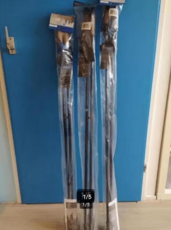 Abbey Nordic Walking stokken maat 120-130cm nieuw, Ophalen of Verzenden, Wandelstok, Nieuw