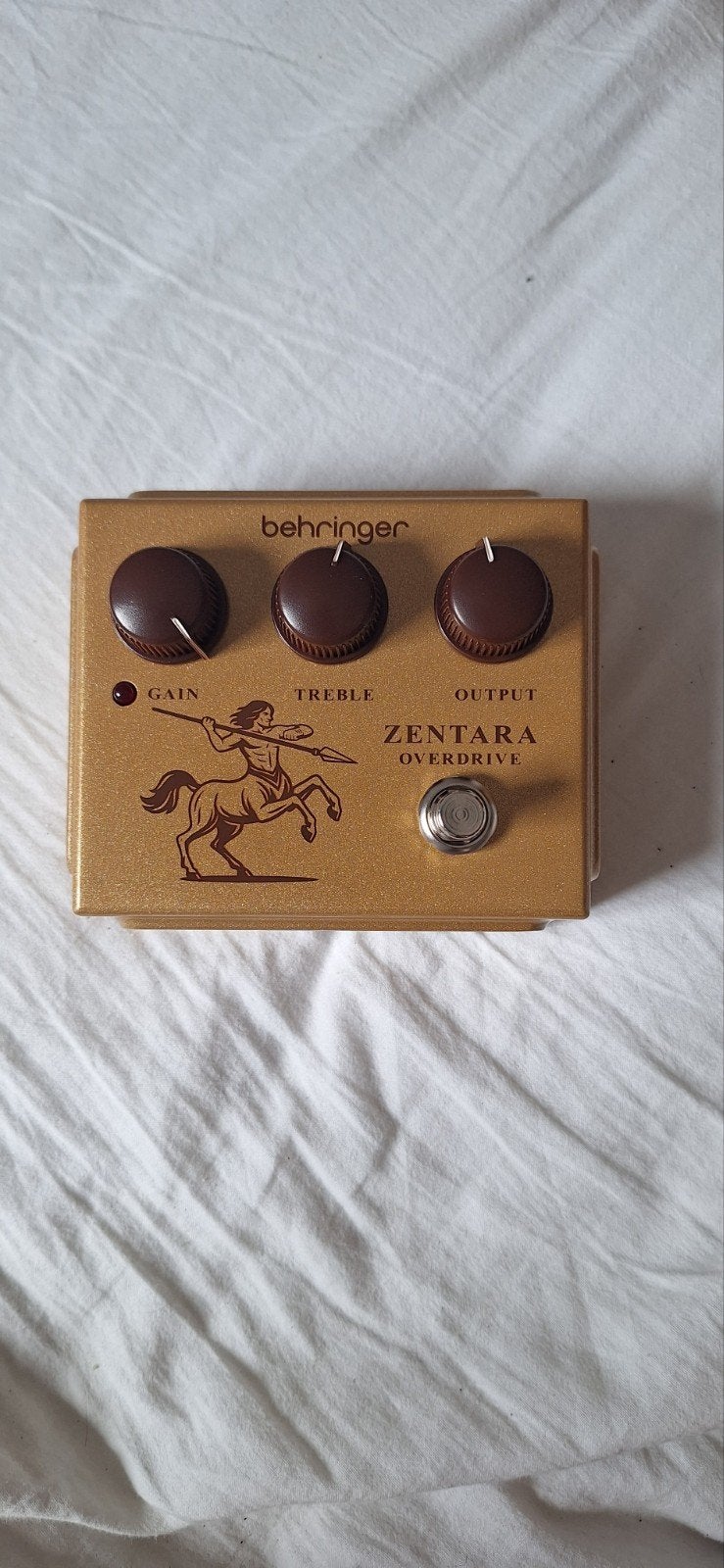 Behringer Zentara overdrive pedal (Klon clone/klone), Ophalen of Verzenden, Nieuw, Distortion, Overdrive of Fuzz