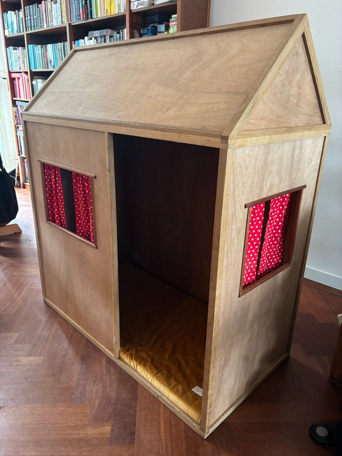 Massief eikenhouten speelhuisje voor binnen, Ophalen, Gebruikt, Overige typen