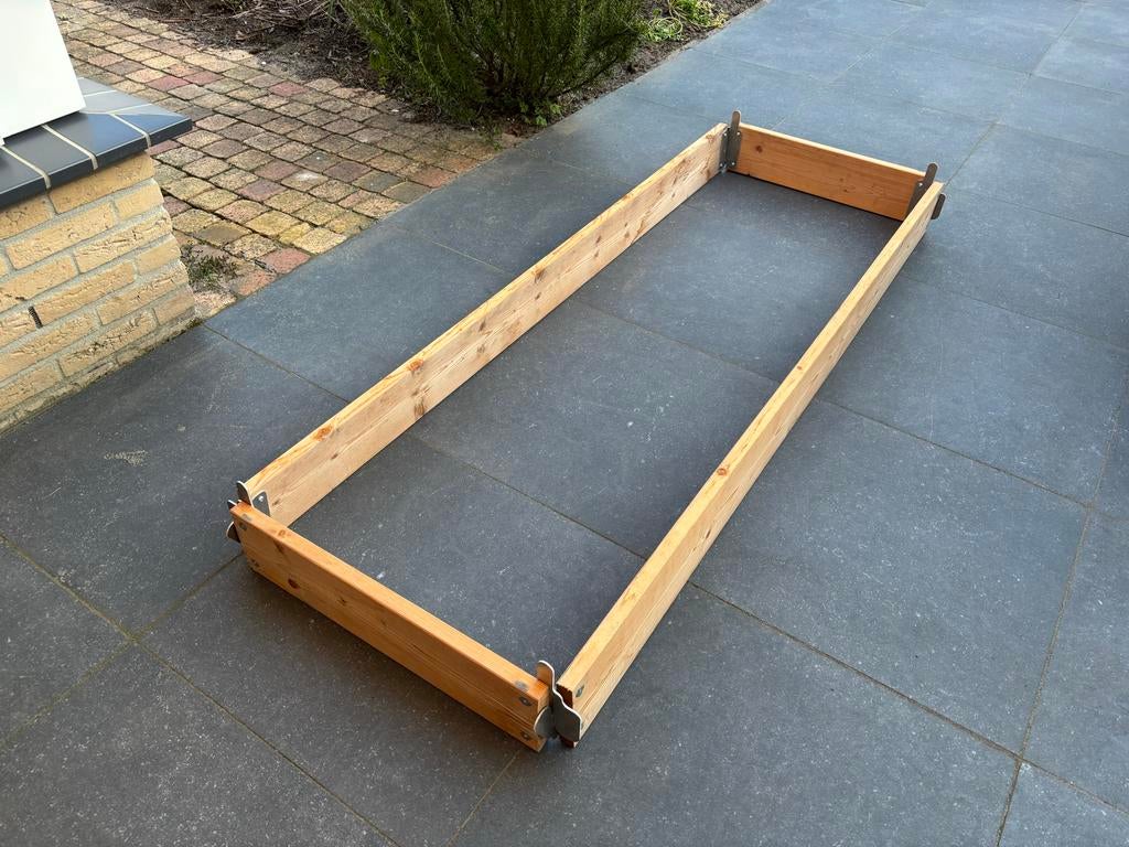 Houten Kantplankset voor steiger 190 x 75 cm, Ophalen, Zo goed als nieuw, Rolsteiger of Kamersteiger, Minder dan 2 meter