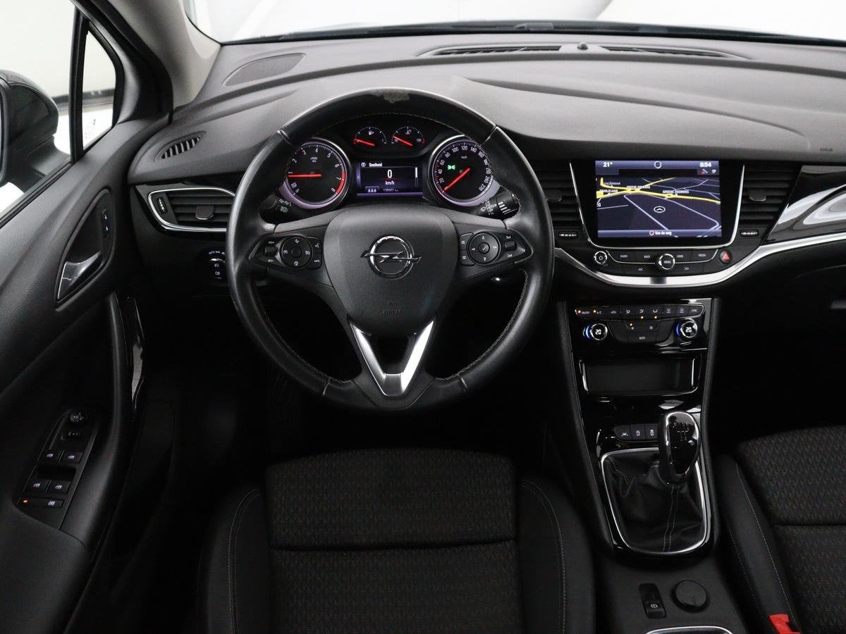 Opel Astra 1.0 Turbo Innovation | Carplay | Cruise control |, Auto's, Stof, Gebruikt, 610 kg, Zwart