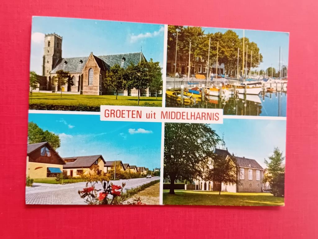 Ansichtkaart Middelharnis, Ophalen of Verzenden