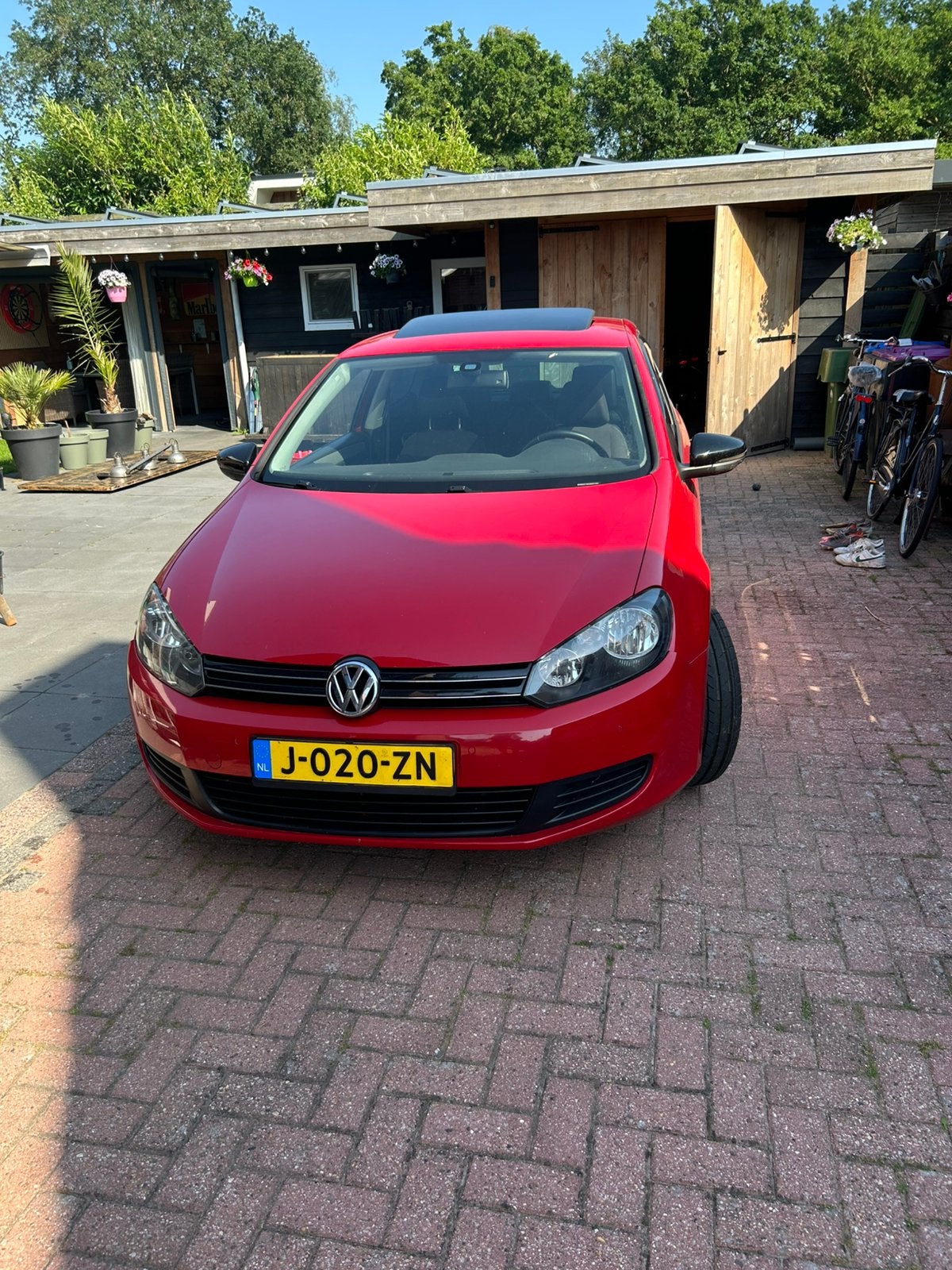 Volkswagen Golf 1.4 TSI 90KW 2009 Rood, 4 cilinders, 122 pk, Handgeschakeld, Geïmporteerd