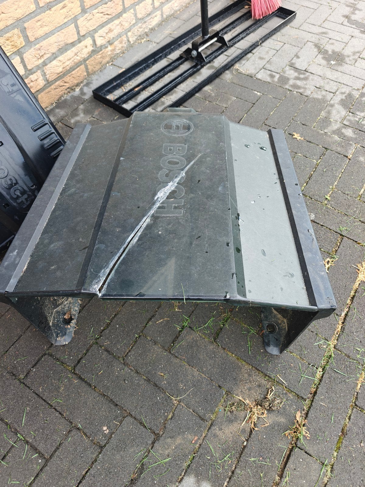 Bosch Indego S+ 500 garage met barst in dak, Ophalen of Verzenden