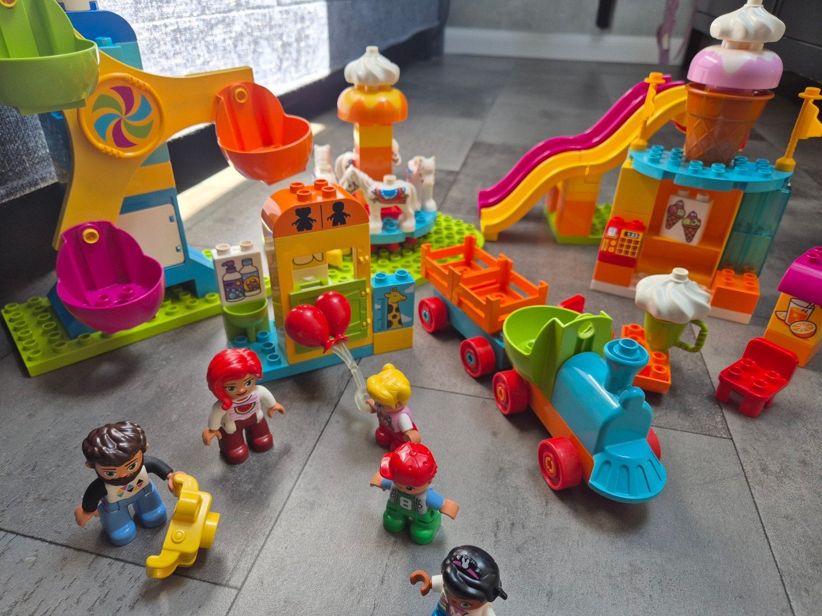 Duplo kermis 10840, Ophalen, Zo goed als nieuw, Duplo
