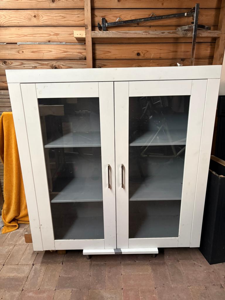 Hang vitrinekast, Huis en Inrichting, Kasten | Vitrinekasten, Ophalen, 25 tot 50 cm, 50 tot 100 cm