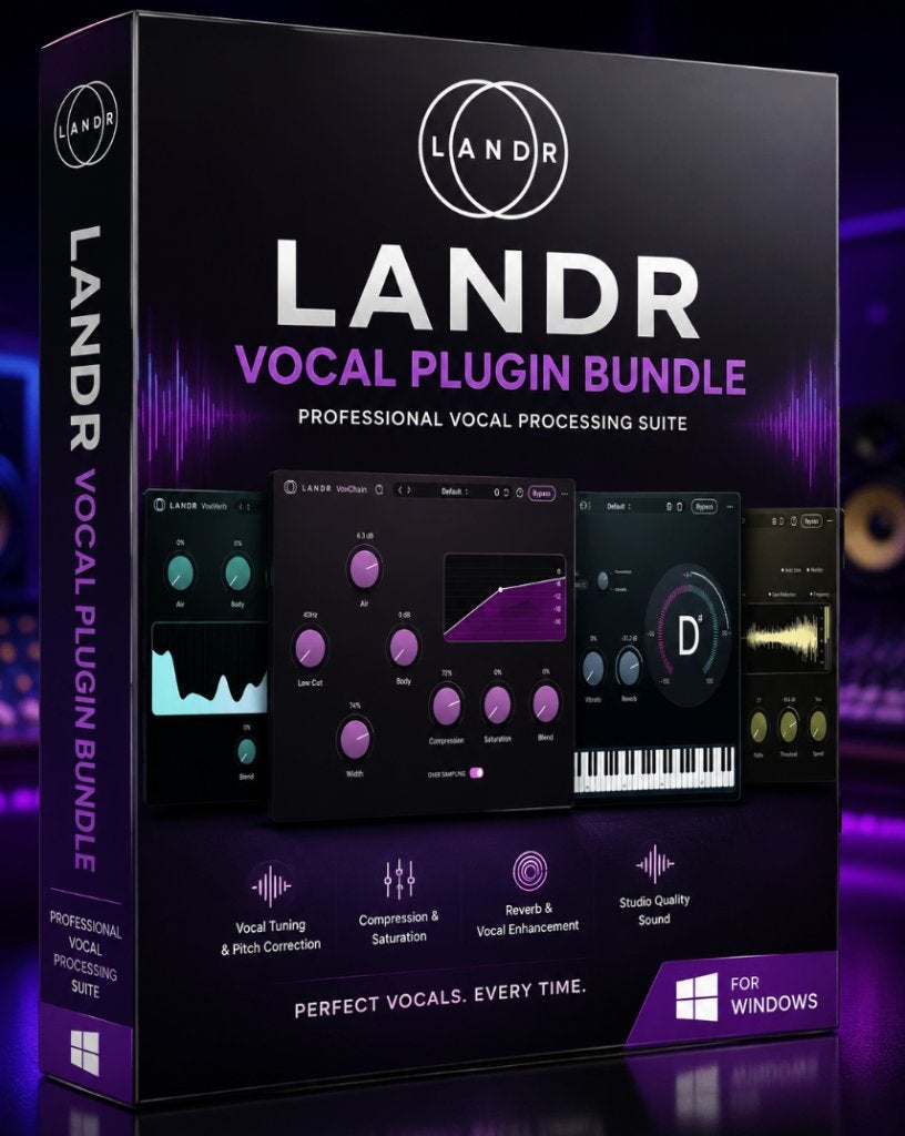 LANDR Vocal Plugin Bundle – Windows, Computers en Software, Audio-software, Ophalen, Windows