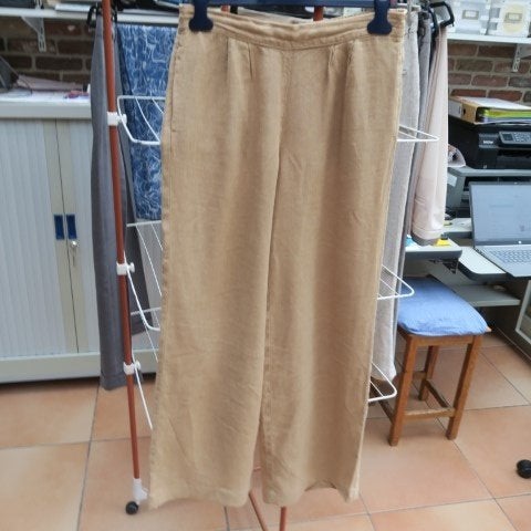 Broek bruin rug elastiek Scapa Jeans mt 36-38, Maat 38/40 (M), Bruin, Scapa Jeans, Nieuw