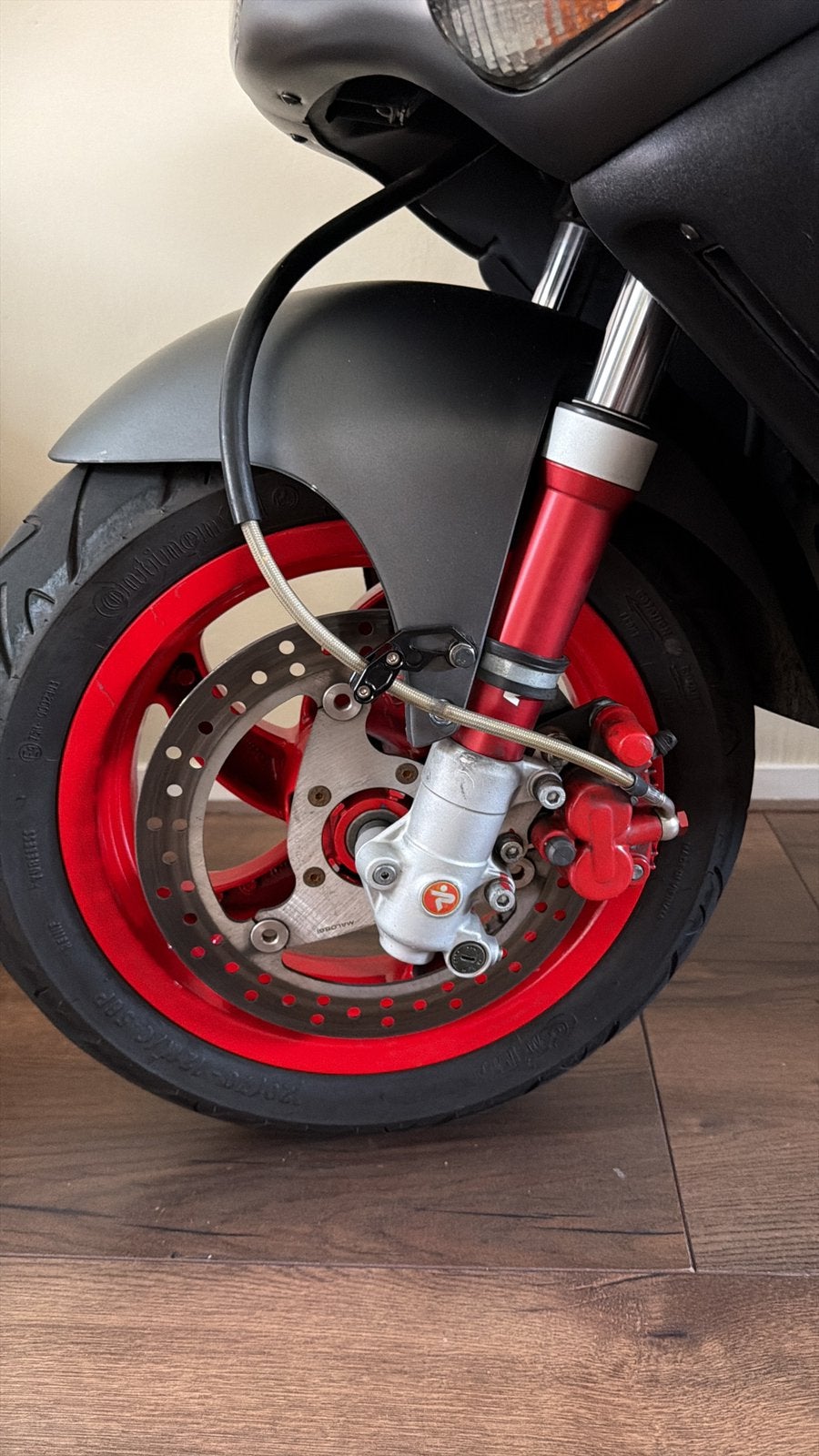 Malossi f32s voorvork gilera runner 180cc 125cc, Ophalen of Verzenden, Zo goed als nieuw, Overige typen, Piaggio