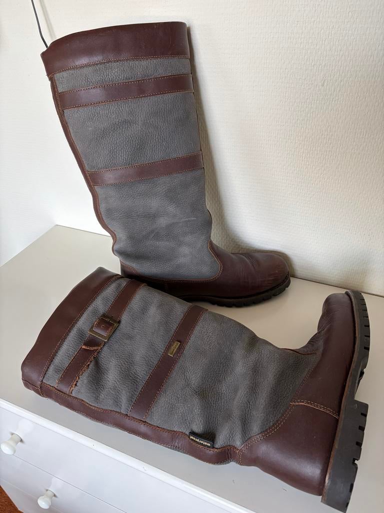 Human Nature laarzen maat 40 - Bruin/Grijs, Kleding | Dames, Schoenen, Ophalen, Gedragen, Bruin, Hoge laarzen