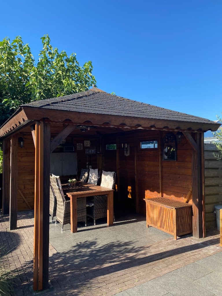 Tuinoverkapping / paviljoen, Tuin en Terras, Ophalen, Gebruikt, Tuinpaviljoen