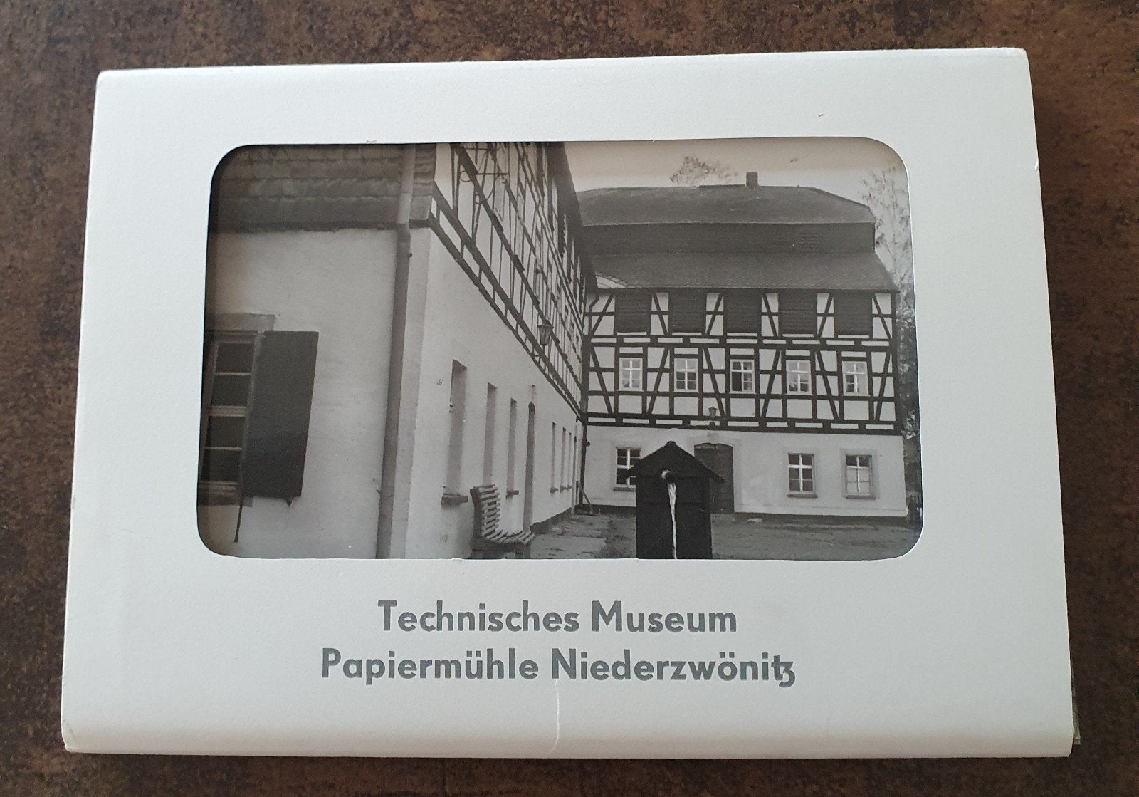 DDR: zw kaarten Technisch Museum Papiermühle Niederzwönitz, Ophalen of Verzenden, 1980 tot heden, Ongelopen, Duitsland