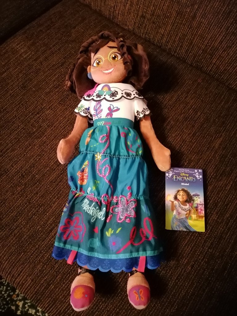 Disney - Mirabel knuffel (Encanto) - nieuw, Ophalen of Verzenden, Overige figuren, Nieuw, Knuffel