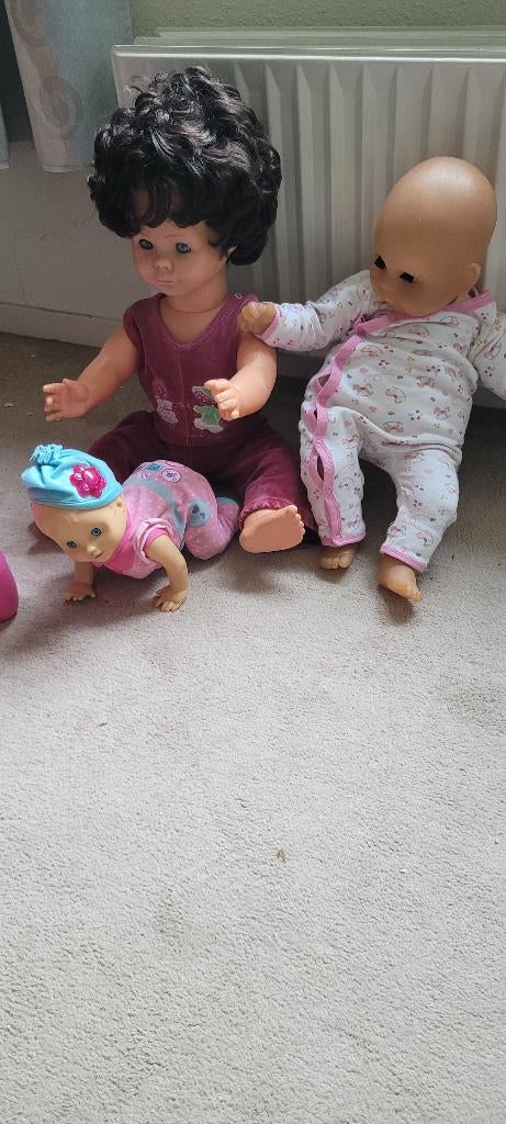 Poppen, Kinderen en Baby's, Speelgoed | Poppen, Ophalen, Gebruikt, Babypop