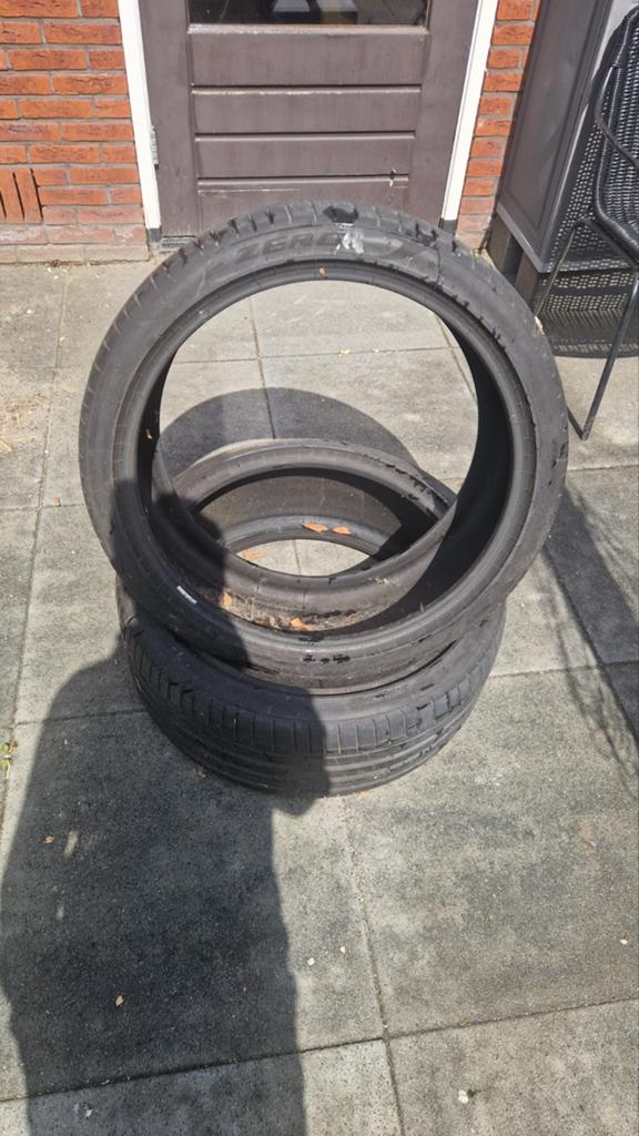 2x Zomerbanden Pirelli P Zero 275/35 R22 104Y BMW Ster, Auto-onderdelen, Ophalen, Gebruikt, 275 mm, Overige maten