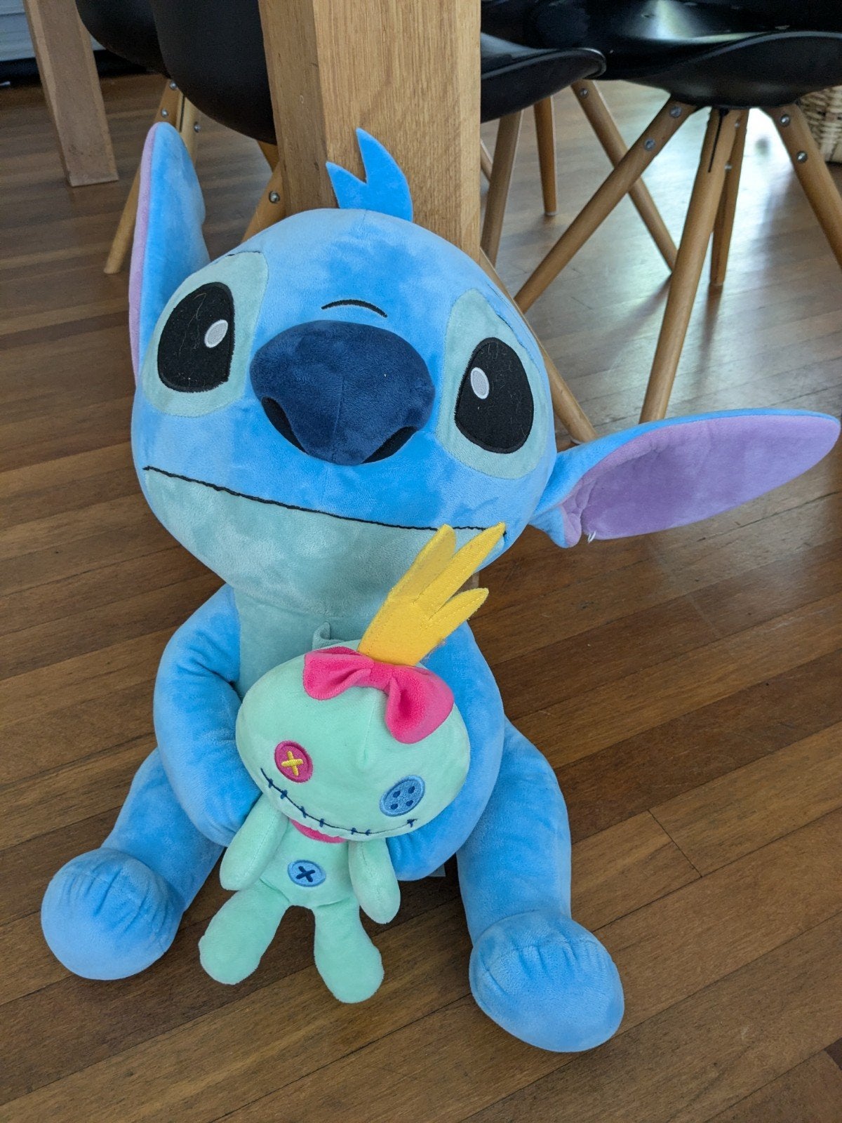 Grote Disney Stitch knuffel met Scrump, Ophalen, Disney, Disney, Overige typen