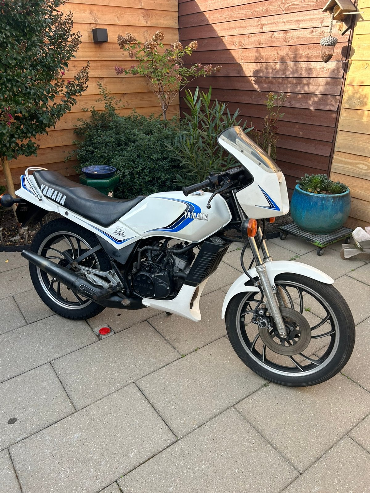 Yamaha rd 125 LC, Ophalen