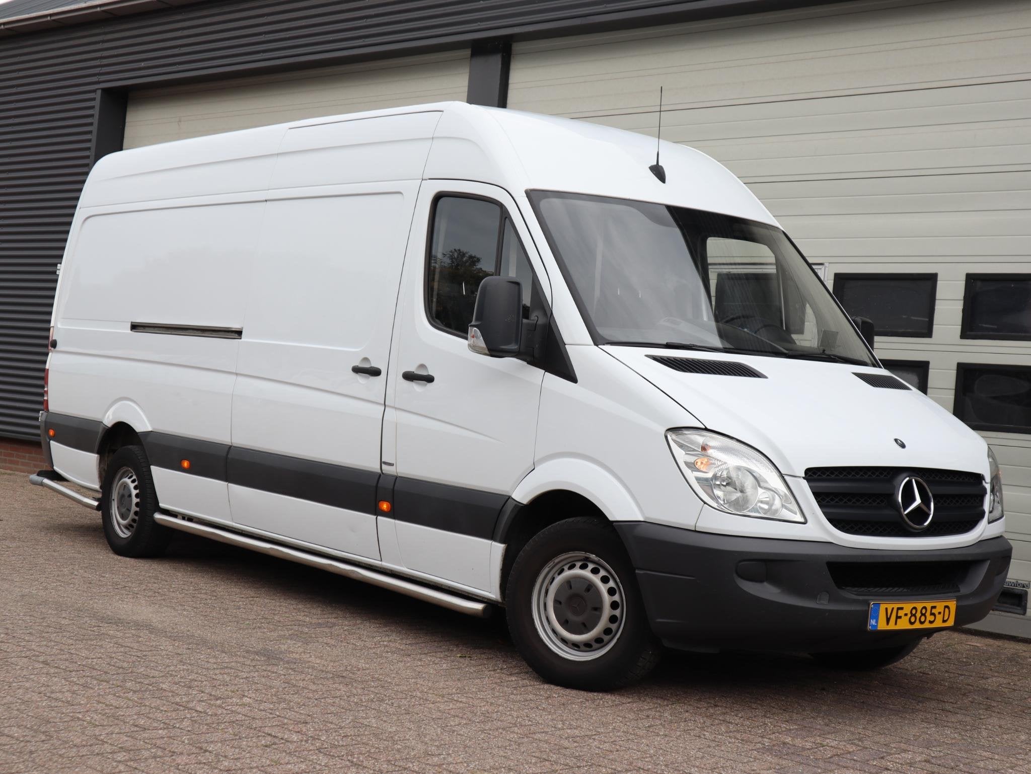 Mercedes-Benz Sprinter 310 CDI Automaat L3H2 - Airco - Schap, Auto's, Automaat, Euro 5, Gebruikt, Wit