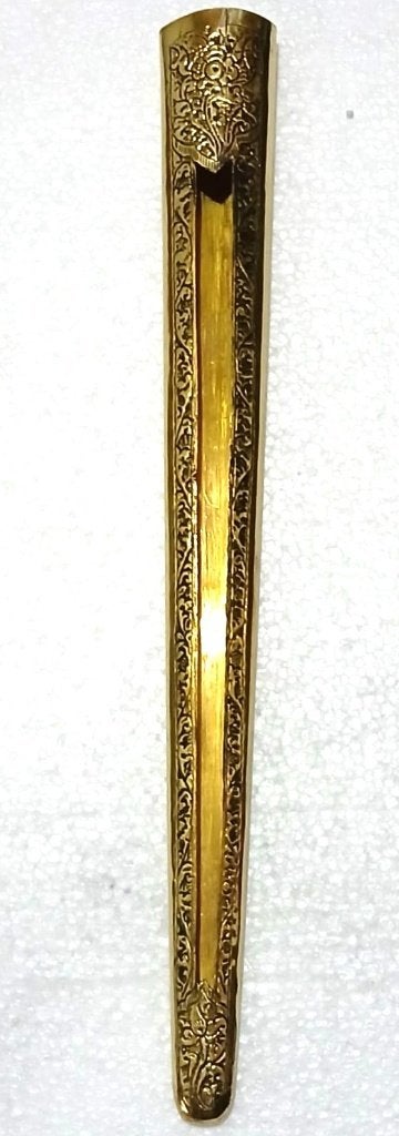 Exclusieve Pendok Madura Yogyakarta-stijl Goudglanzend PMA04, Antiek en Kunst, Sieraad, Verzenden, Goud, Handgemaakt