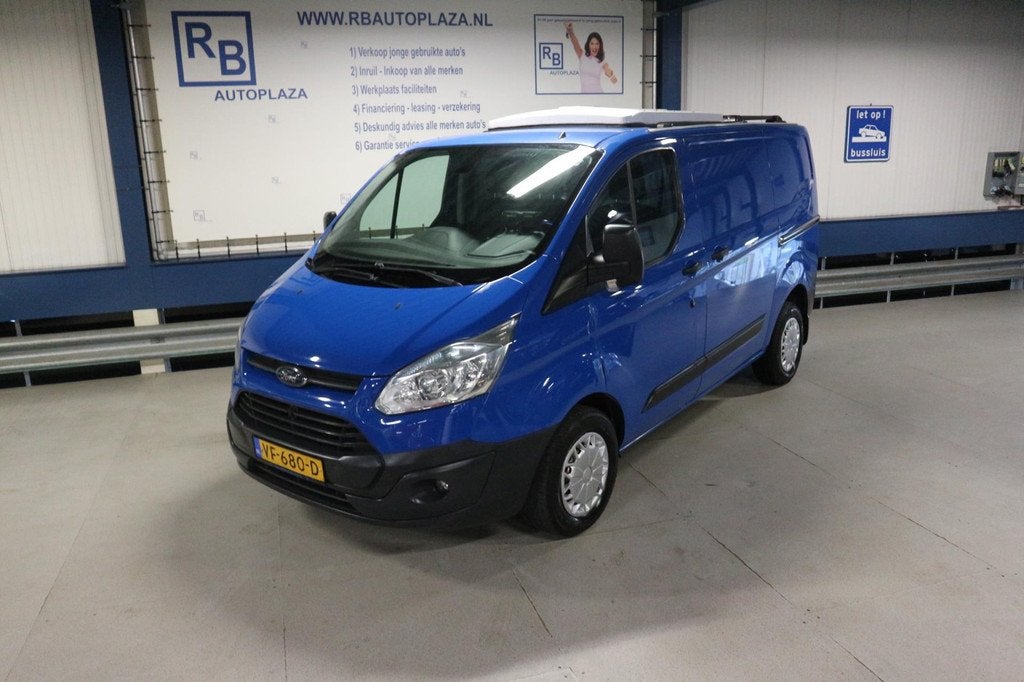 Ford Transit Custom Transit Custom / Airco / NIEUWE TURBO !, Auto's, Bestelauto's, Voorwielaandrijving, 101 pk, Gebruikt, 4 cilinders
